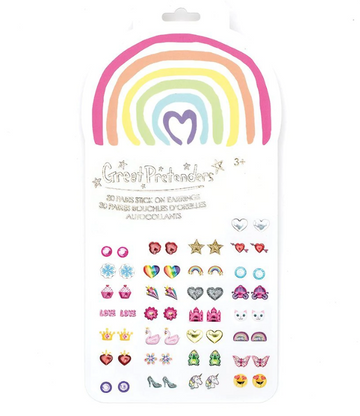 Set de Aretes de Arcoíris 30 Piezas [87506]