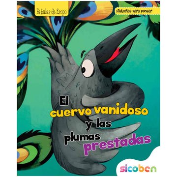 Fábulas de Esopo El Cuervo Vanidoso [MM-S-L-0459]