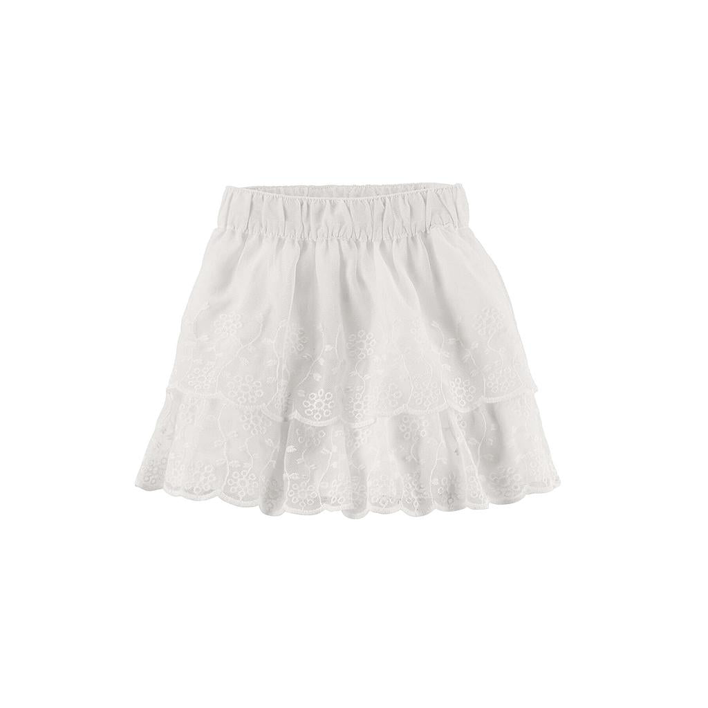 S1 IVORY LACE SKIRT