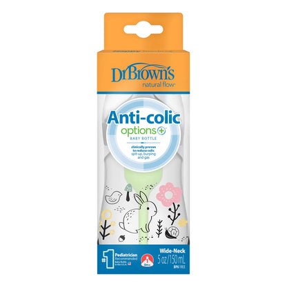 Botella de Diseño de Cuello Ancho 5 oz Conejo [WB51009-INTLX]