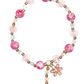 Pulseras de Cristal Rosa [90014]