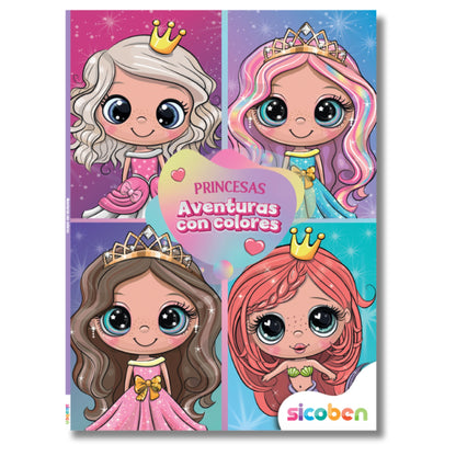 Aventuras con Colores Sicoben Princesas [BP-S-C-5494]