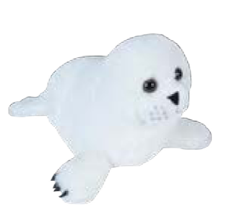 PELUCHE FOCA ARPA CACHORRO CK