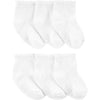 6 PK SCALLOPED CREW G WHITE SCALLOPED CR 2T