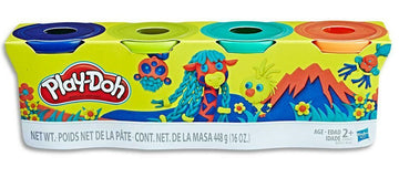 PLASTILINA PLAY DOH COLORES CLASICO 4 PZ