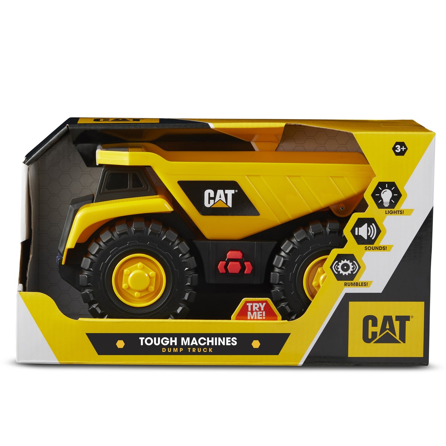 CAT Camión Volquete 10" con Luces y Sonido Surtidos [82283]