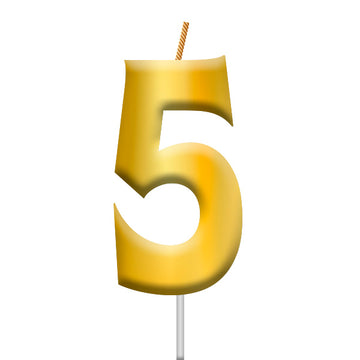 Vela Dorada Número 5 [HM-VLG-VLG5]