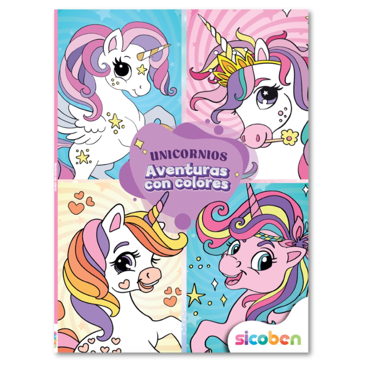 Aventuras con Colores Sicoben Unicornios [BP-S-C-5494]