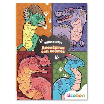 Aventuras con Colores Sicoben Dinosaurios [BP-S-C-5494]