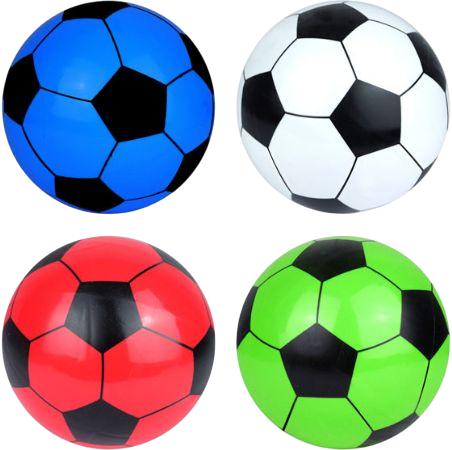Futbol Collec. Pelota Inflable PVC Surtida [KB-012]