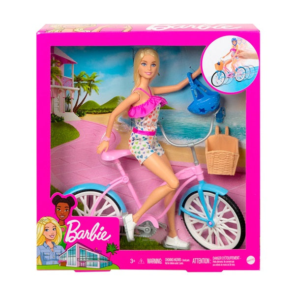 Barbie Paseo Bicicleta [HBY28]