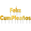 Velas Feliz Cumpleaños Dorado [HM-GOLD-VLHB]