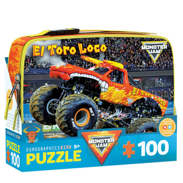 ROMPECABEZAS MONSTER JAM EL TORO LOCO 100 PZ
