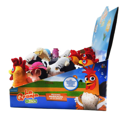 Peluches Musicales 20 cm Surtidos [8036]