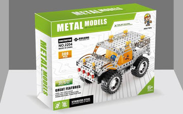 Coche de Bloques de Metal DIY 300 Piezas [JMJ-0636A]