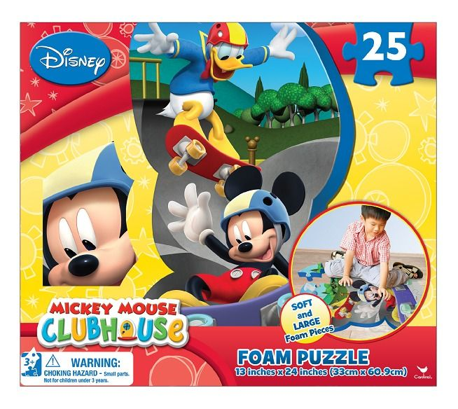 Rompecabezas Foamy Mickey Mouse 25 Piezas [6033140]