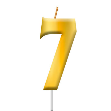 Vela Dorada Número 7 [HM-VLG-VLG7]