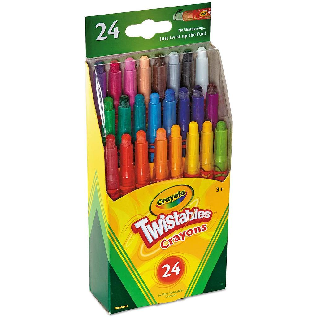 Crayones Twistables Mini 24 Piezas [529724]
