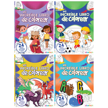 Mi Increíble Libro de Colorear ABC [SBS-9115]