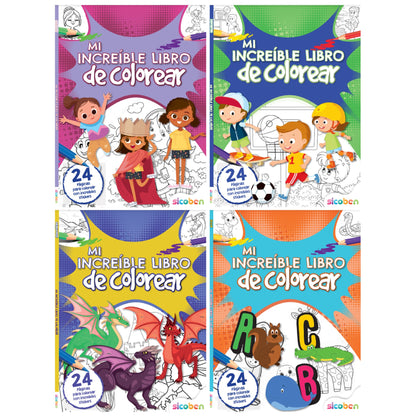 Mi Increíble Libro de Colorear Deportes [SBS-9115]
