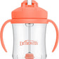 Vaso con Pajilla Baby 9 oz Coral [TC91103-P12]