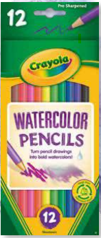 Set de 12 Lápices de Acuarela de Longitud Completa [684302]
