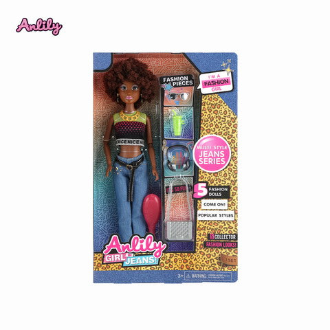 Juego de Muñeca de Moda 11.5in Cuerpo Sólido [GZT-16058A]