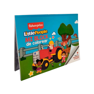 Block de Colorear Little People Fisher Price [34088]