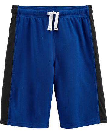 S20 BLU WHT MESH SHORT