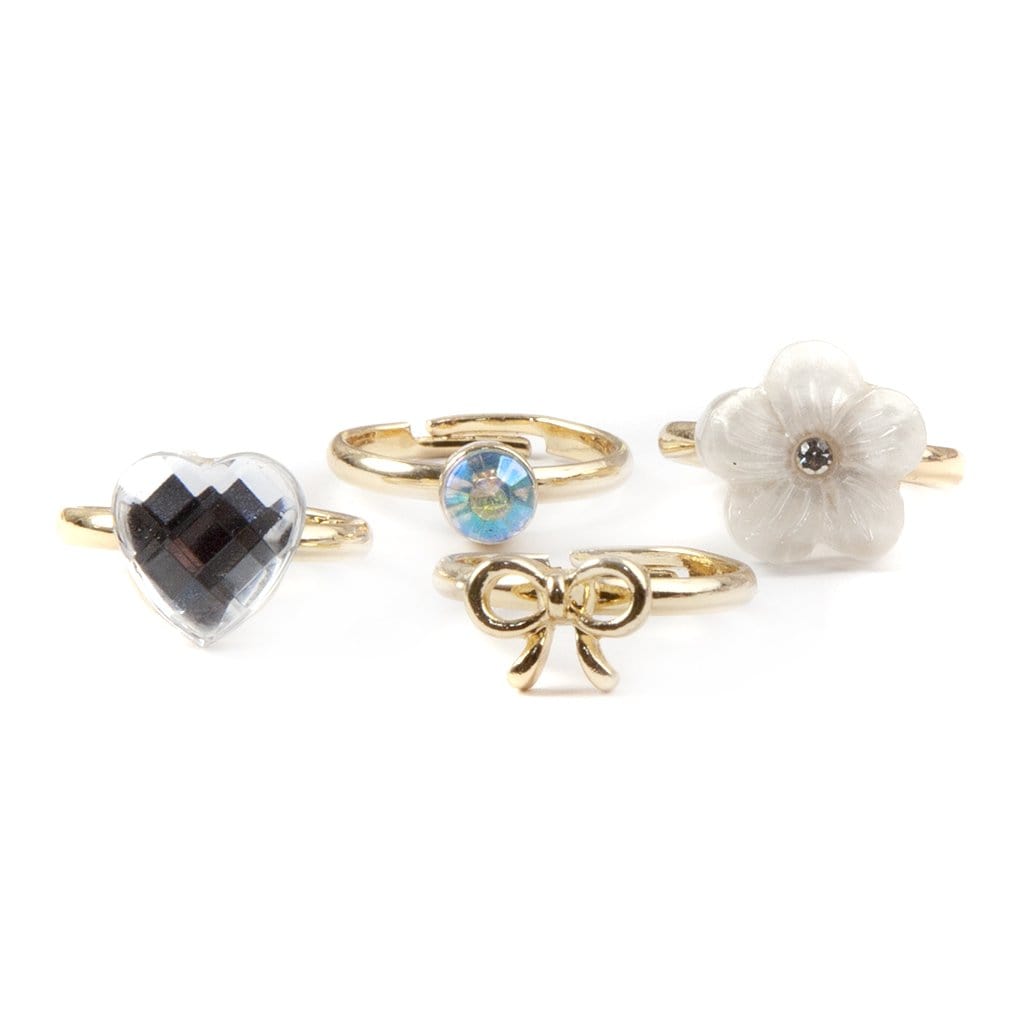 Set de Anillos Sassy 4 Piezas [90201]