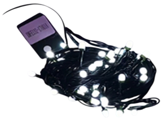 Luces led navideñas blanco 10m