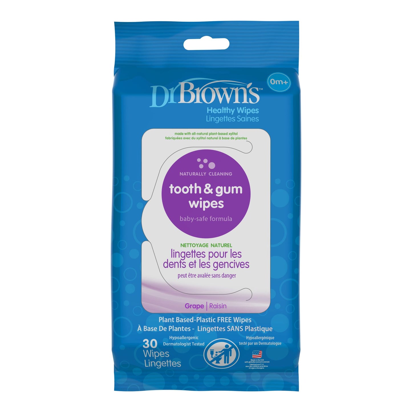 Toallitas Húmedas Diente y Encías 30 Piezas [HG001]