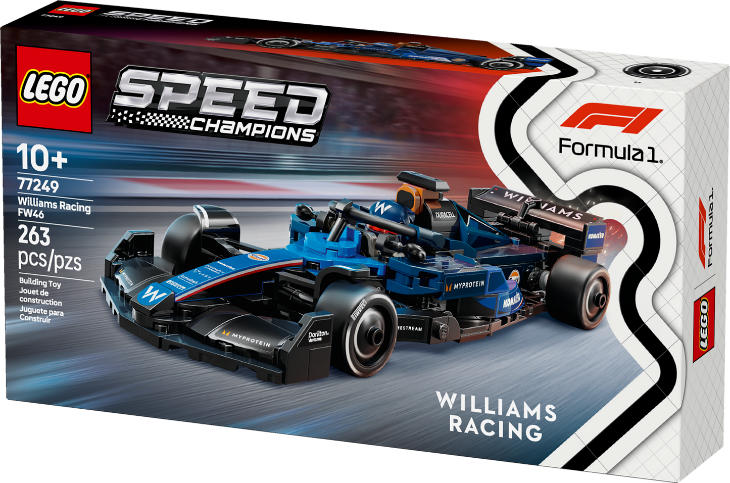 LEGO SPEED CHAMPIONS WILLIAMS RACING FW46
