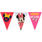 Banderines Minnie Mouse 10 Piezas [DPG-MI3-D010]