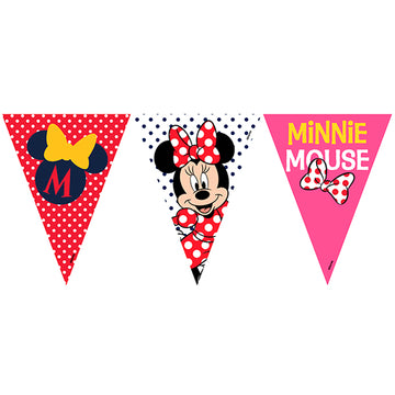 Banderines Minnie Mouse 10 Piezas [DPG-MI3-D010]