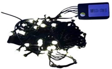 Luces led navideñas blanco cálido 10m