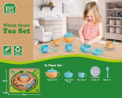 Set de Té 16 Piezas [PC-39881A]