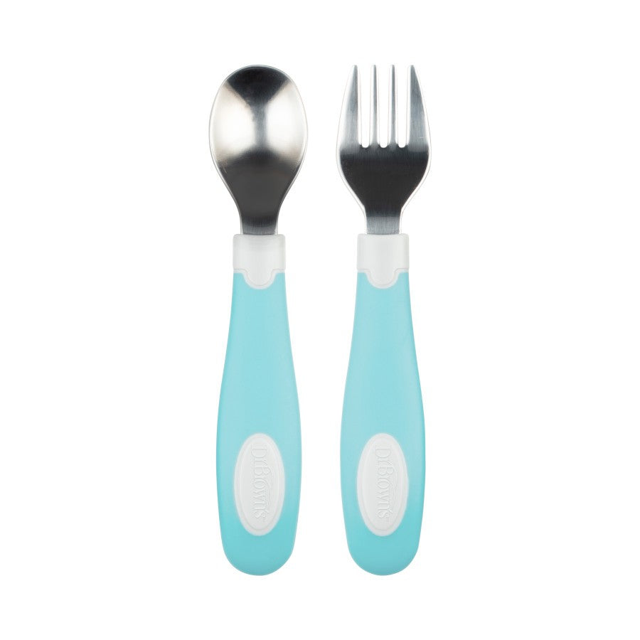 Set de Cubiertos Celeste 2 Piezas [TF027]