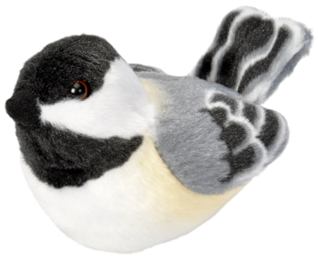 PELUCHE CARBONERO CABEZA NEGRA AUD II