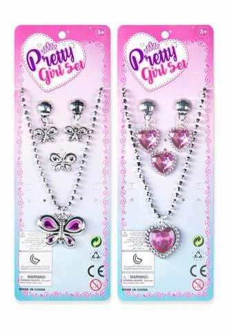 Set de Collar y Aretes [PS-33323A]