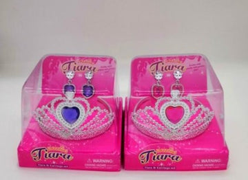 Set de Tiara y Aretes [PS-32538A]