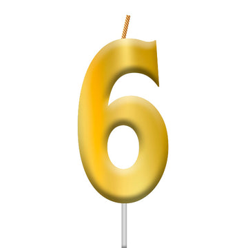 Vela Dorada Número 6 [HM-VLG-VLG6]