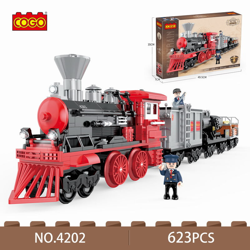 Bloques COGO Tren Clásico 623 Piezas [CGBX4202]