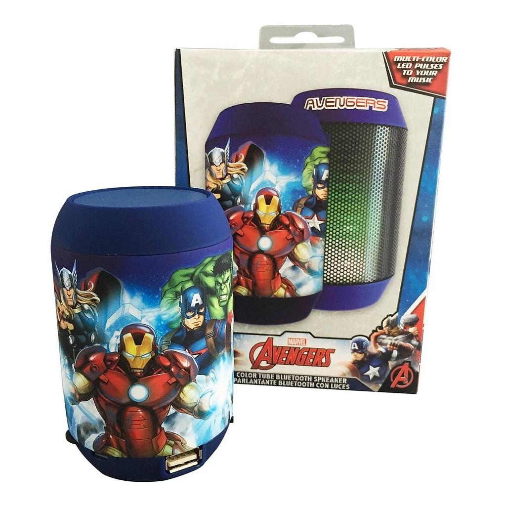 BOCINAS BLUETOOTH AVENGERS COLOR TUBE