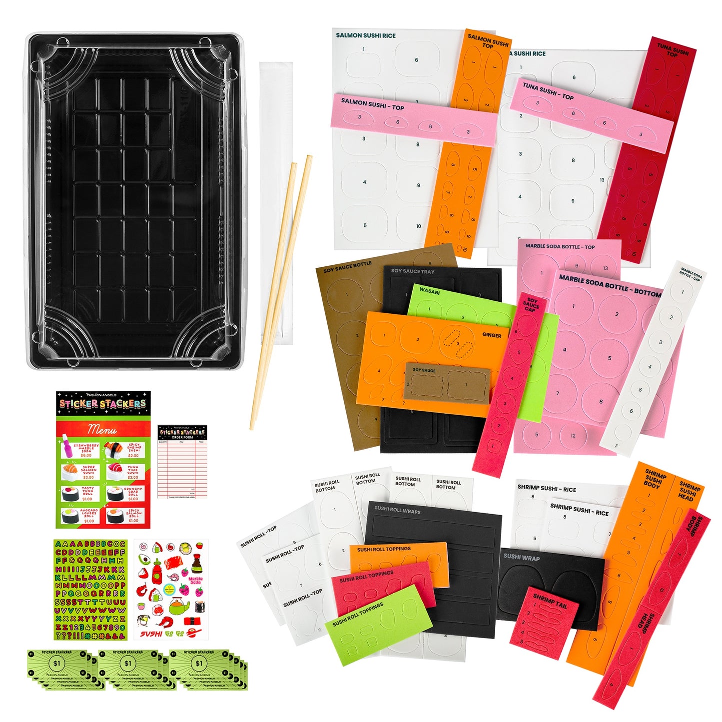 Apilador de Pegatinas Sushi [13194]