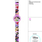 Reloj Princesas LCD Parpadeante Rosado/Metal [PN4537]