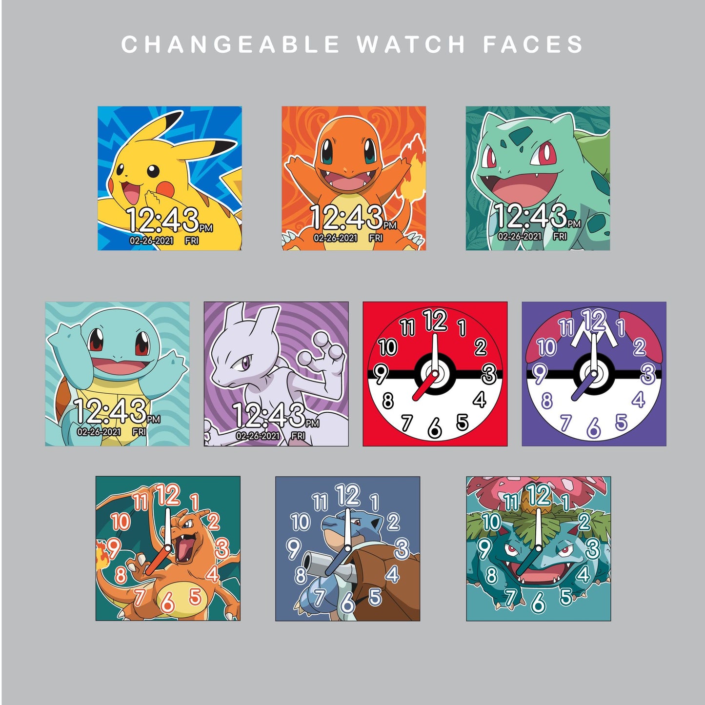 Reloj Pokémon Interactivo [POK4231]