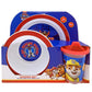 Plato Set Paw Patrol 3 Piezas [FD51137]