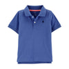 S21 BLUE JERSEY POLO
