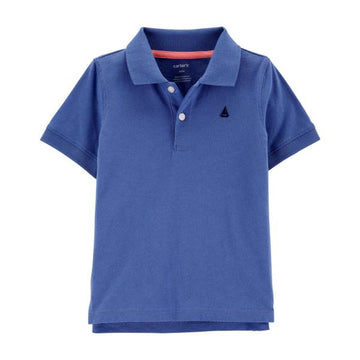 S21 BLUE JERSEY POLO